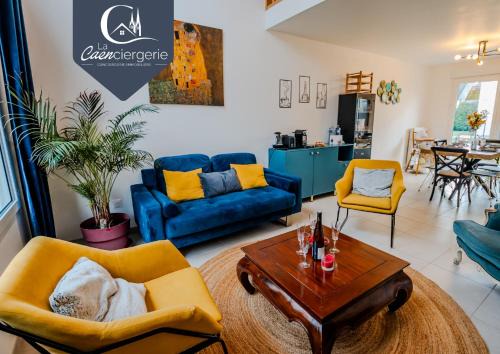 Benouville Villa | Villa Pegasus - 3 chambres - parkings - jardin