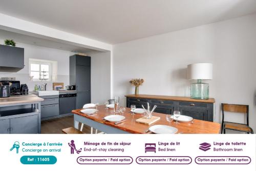 La Ville-es-Nonais House | Vue exceptionnelle - Accès privé front de mer