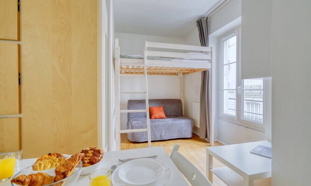 Batignolles Apartment | Welcoming Studio - Coeur du 17em - Bail moy durée