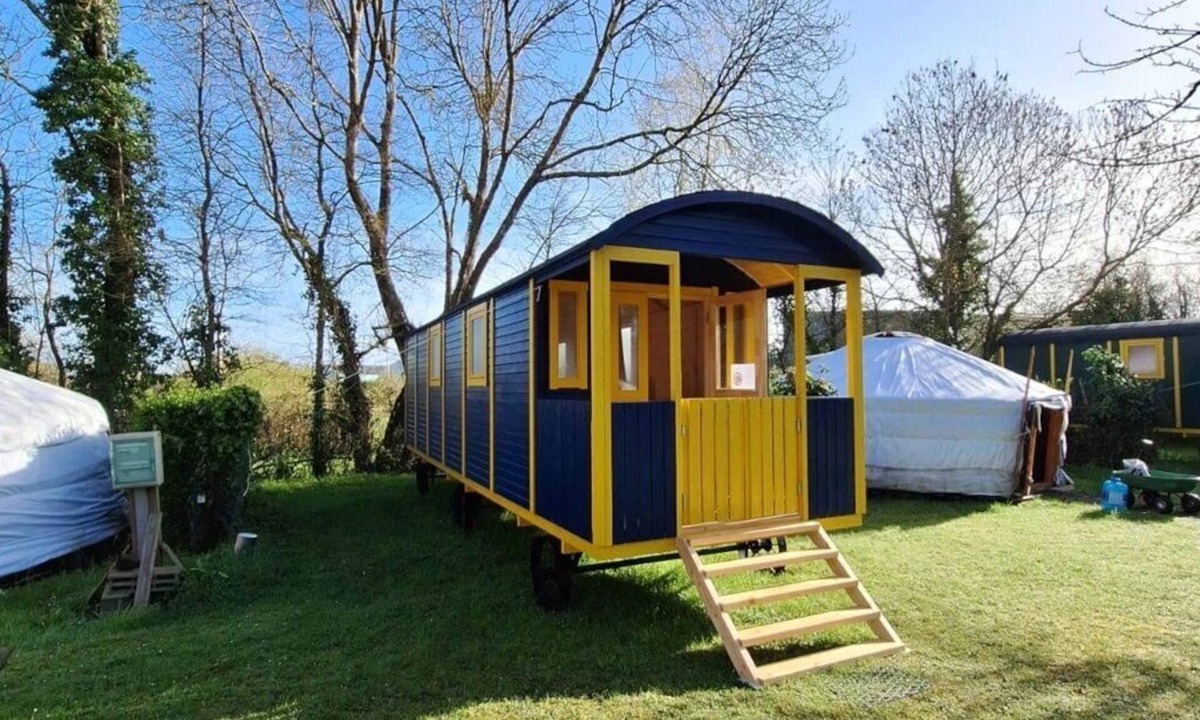 Saint-Benoit-des-Ondes House | ZEcamping 1* 2km plage chiens acceptés roulotte BBQ 22m2 2 pers
