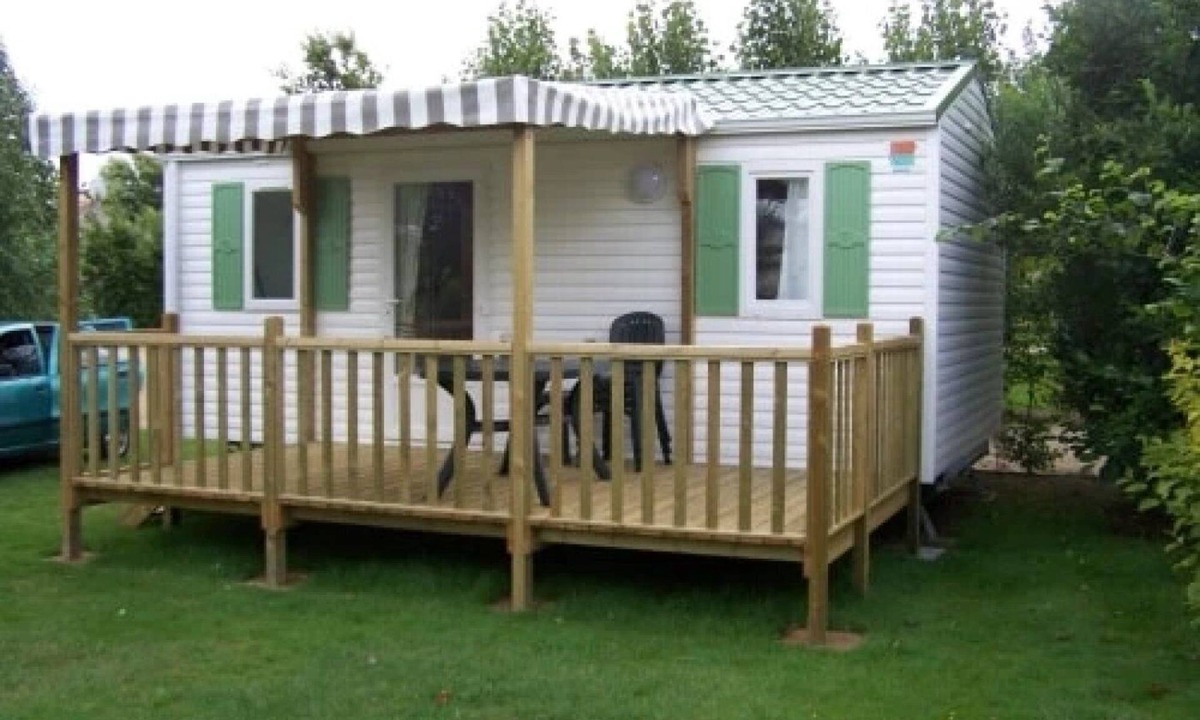 Apremont House | ZEcamping 4* piscine couverte dog friendly jacuzzi mobil-home BBQ 24m2