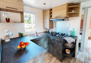 Camping Village Le Domaine de Litteau Siblu **** - Mobile home Excellence 4 Rooms 6/8 People