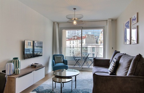 Grenelle Apartment | 1 bedroom with A/C in a new building close to the Eiffel Tower