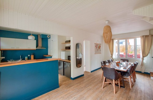 Pleneuf-Val-Andre House | 190m from the beach, downtown, house for 8
