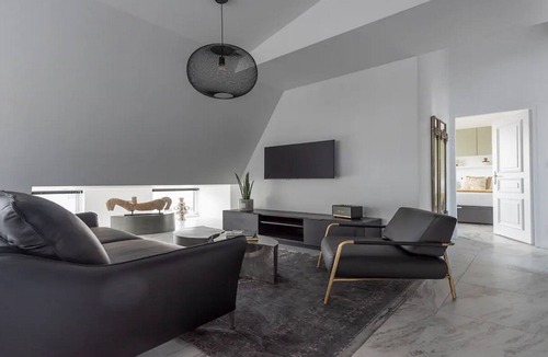 Faubourg-du-Roule Apartment | A STRIKIING & A STYLISH 6TH FLOOR CHIC PAD WITH SWEEPING VISTAS-CHAMPS ELYSEES