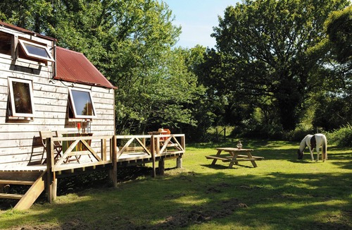 Nivillac Cabin | A tiny house in a quiet meadow—the perfect place to unwind. Sauna