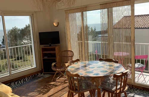 Jard-sur-Mer Apartment | Adorable T2 apartment (45m2) in a residence with panoramic sea view