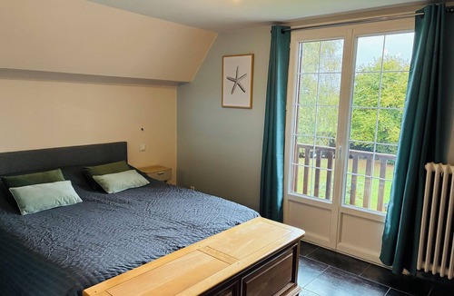 Conde-sur-Seulles House | Air-conditioned Normandy vacation rental with a private pool
