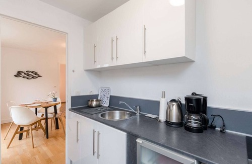 Port-en-Bessin-Huppain Apartment | Apartment in a residence by the sea