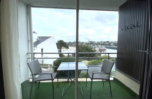 Perros-Guirec Apartment | Apartment with balcony SEA VIEW Trestraou beach in PERROS-GUIREC