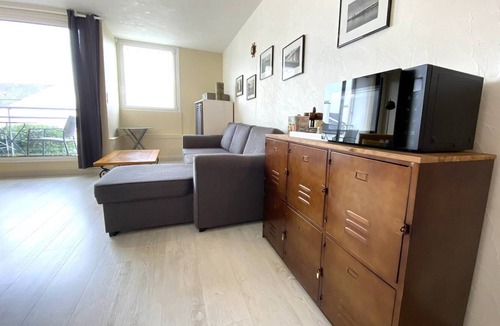 Perros-Guirec Apartment | Apartment with balcony SEA VIEW Trestraou beach in PERROS-GUIREC