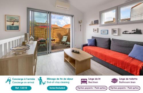 La Rogere Apartment | Appart dans bourg a 230m de la plage - 4 pers