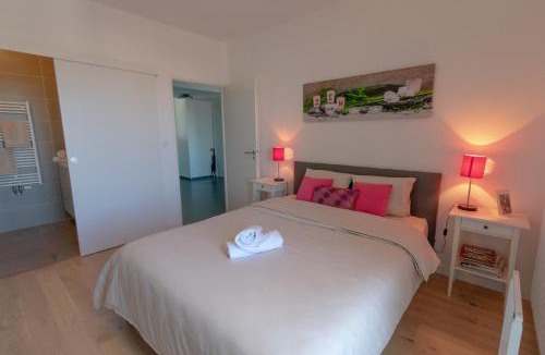 Ile de Nantes Palais des Congres Apartment | Appartement 97m2-Roof Top privé 100m2-Parking privé-Clim mobile