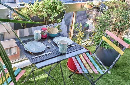 Grenelle Apartment | Appartement Iris, avec sa terrasse - Welkeys