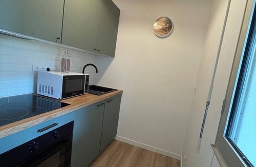 Bernieres-sur-Mer Apartment | Appartement vue et Accès Direct Plage