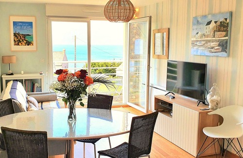Pleherel-Plage-Vieux-Bourg Apartment | Appartment with seaview - Grand Site de France Cap d'Erquy Cap Fréhel