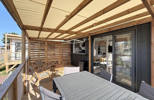 Saint-Pair-sur-Mer Ski Chalet | Beach house - 6 pers, piscine chauffée - St-Pair - FR-1-875-3