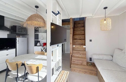 Saint-Pair-sur-Mer Ski Chalet | Beach house - 6 pers, piscine chauffée - St-Pair - FR-1-875-3