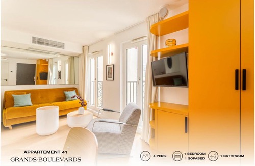Quartier de la Porte-Saint-Denis Apartment | Beauquartier - Grands Boulevards
