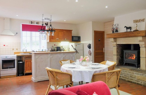 Auxais House | Beautiful home in Auxais with WiFi