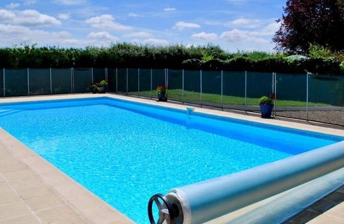 Noyant-Villages House | Beautifully presented holiday home with private garden, pool, & excellent wi-fi