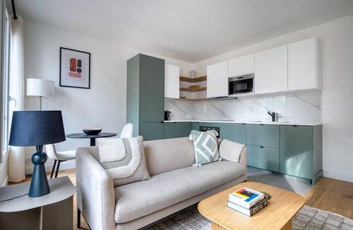 Quartier de Javel Apartment | Blueground | Javel, elevator, fully furnished