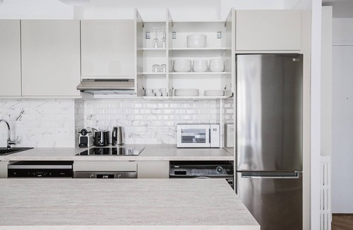 Passy Apartment | Blueground | Passy, elevator & w/d, nr shops