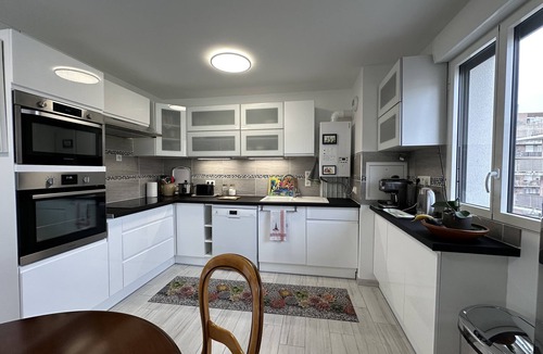 Saint-Ouen Apartment | Bright sunny new flat 753 sqft 2 bedrooms +free parking