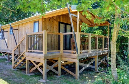 La Baule-Escoublac Cabin | Cabane 4 étoiles - Parc aquatique - ccbgcfb