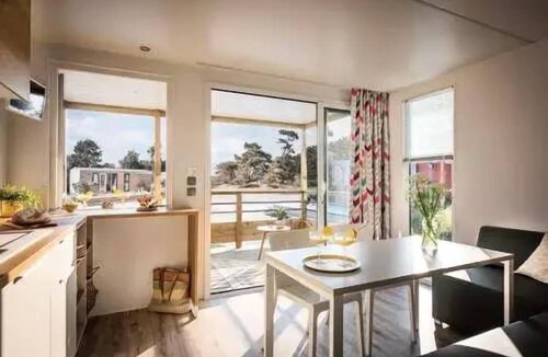 Nevez House | Camping Le Raguenès Plage* - Mobile home Living 3 rooms 4 people