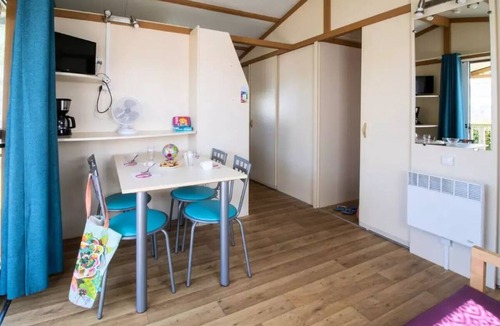 Bourgenay Ski Chalet | Campsite maeva Club Les Dinosaures * - Cozy 2-Room Chalet 2 People + TV