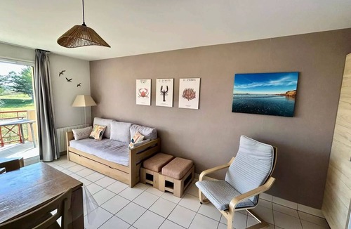 Sables-d'Or-les-Pins Apartment | Cap Green Residence - 110 - 6p duplex apartment with pool.