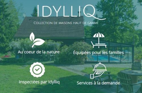 Soligny-la-Trappe House | Chalet 102 Piscine 365 jours - Collection Idylliq