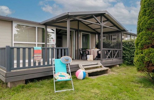 Guidel-Plages Ski Chalet | Chalet 4 étoiles - Parc aquatique - ccbg0bi