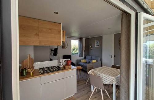 Bourgenay Ski Chalet | Chalet near the sea with garden and shared pool