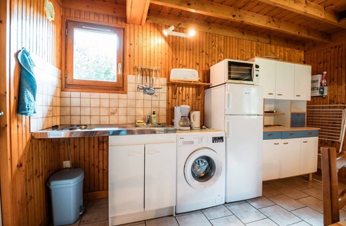 Auquainville House | Chalet Rubinette for 6 with shared pool, private terrace and Wi-Fi