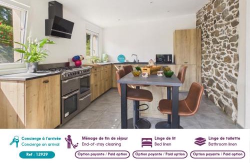 Henansal House | Charmante maison 6 pers, grand jardin & bbq