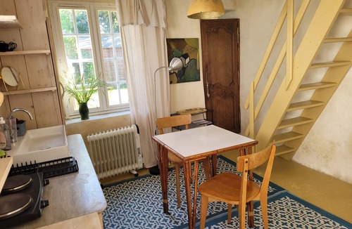 Agon-Coutainville House | Charming studio house with garden, old coutainville