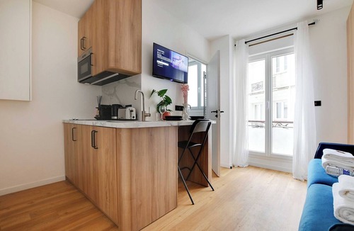 Quartier des Grandes-Carrieres Apartment | Charming studio - 2P - Montmartre - Sacré-Coeur