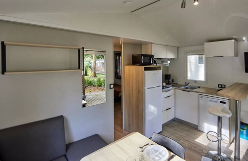 Monterblanc House | Comfort+ 3-Room Mobile Home for 4 People + TV