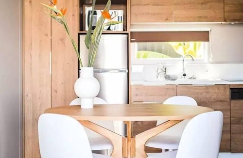 Monterblanc House | Comfort+ Hotel-Style Mobile Home: 3 Rooms, Sleeps 4, TV, 2 Bathrooms