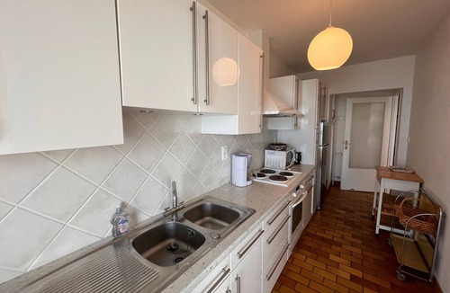 Les Sables d'Olonne Apartment | Comfortable apartment with ocean view, 2 bedrooms and balcony