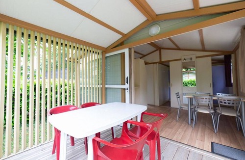 Benodet Ski Chalet | Cozy chalet with terrace in Bénodet