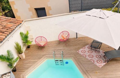 Bergerac House | Duplex, hyper-central - piscine privée - garage