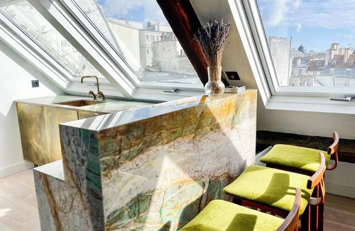 Bonne-Nouvelle Apartment | Duplex With Terrasse and vue on the Eiffel Tower