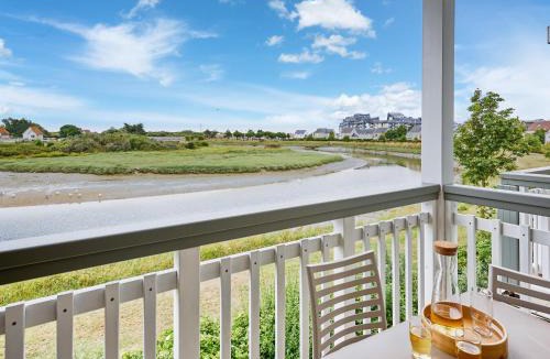 Courseulles-sur-Mer Apartment | Elegant 4-Pax Apartment with River View