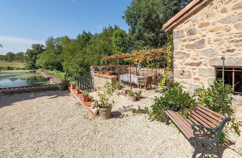 La Coudre House | Enjoy tranquility, charming living and lush nature in this beautiful mill complex.