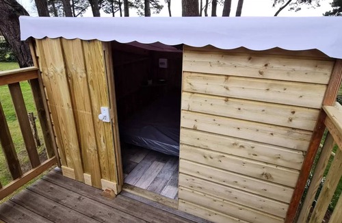 Paimboeuf Cabin | Fisheries - Wooden structure and canvas + electricity for 2 people