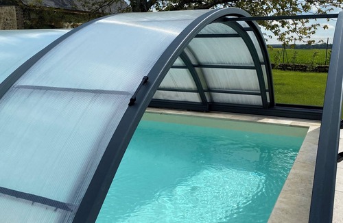 La Croix-du-Perche House | Gîte de la Chesnaye, 150 m2 farmhouse with private swimming pool