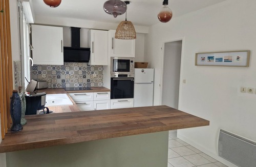 Port-en-Bessin-Huppain House | Gîte la rose des vents 8 people Port en bessin